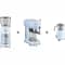 Smeg Espresso Coffee Machine Pastel Blue ECF01PBUK + CGF01PBUK Coffee Grinder + MFF11PBUK Milk Frother