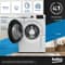 Beko 10kg Front Load Washing Machine, 1400 RPM, 15 Programs, SteamTherapy, AquaTech, AutoDose, White – WTE1014XW