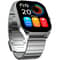 HiFuture Apex 1.96″ AMOLED Smartwatch with Always-On Display & Health Suite – Silver