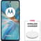 Moto G75 256GB 8GB Aqua Blue 5G Smartphone + Wireless Charger