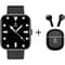 Swiss Military Alps 4 Smart Watch Black + Victor 5 Earbuds