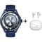 Xcell Classic 6 Smartwatch Blue + Wireless Earbuds