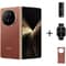Honor Magic V5 5G 512GB 16GB RAM Reddish Brown Dual Sim Smartphone + Choice Speaker + Watch 4 + V5 Case