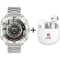 Swiss Military DOM 7 Smart Watch Steel Silver + VICTOR 6 Earbuds