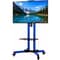 BrandTech Heavy Duty Rolling Mobile TV Stand Blue – BT3270U1