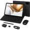 Modio M42 Tablet – WiFi 512GB 8GB RAM 10.1inch Black + Keyboard, Mouse & Stylus Pen – International Version