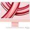 Apple iMac 24-inch (2023) – M3 with 8-Core CPU / 8GB RAM / 256GB SSD / 8-Core GPU / macOS Sonoma / English & Arabic Keyboard / Pink / Middle East Version