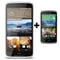 HTC Desire 828 4G Dual Sim Smartphone 16GB Pearl White/Rose Gold + HTC Desire 526G Smartphone 8GB Black