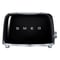 Smeg Toaster 2 Slice Black TSF01BLUK
