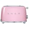Smeg Toaster 2 Slice Pink TSF01PKUK