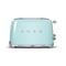 Smeg Toaster 2 Slice Pastel Green TSF01PGUK