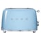 Smeg Toaster 2 Slice Pastel Blue TSF01PBUK
