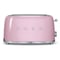 Smeg Toaster Pink TSF02PKUK