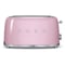 Smeg Toaster Pink TSF02PKUK