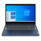 Lenovo IdeaPad 3 15IML05 Laptop – Core i7 1.8GHz 8GB 1TB+128GB 2GB Win10 15.6inch FHD Abyss Blue English/Arabic Keyboard