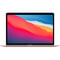 Macbook Air 13 بوصة (2020) - M1 8 جيجابايت 512 جيجابايت 8 Core GPU 13.3 بوصة لوحة مفاتيح ذهبية إنجليزية/عربية