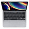 Macbook Pro 13 بوصة مزود بشريط ومعرف اللمس (2020) - Core i5 1.4 جيجاهرتز 8 جيجابايت 512 جيجابايت لوحة مفاتيح إنجليزي/عربي مشتركة فضي فلكي