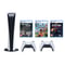 Sony PlayStation 5 Console (Digital Version) White – Middle East Version + Demon Souls + Sackboy: A Big Adventure Game + Marvel’s Spider-Man: Miles Morales Game + Extra Controller