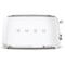 Smeg 50’s Style Toaster White TSF02WHUK