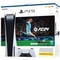 Sony PlayStation 5 Console (CD Version) White – Middle East Version + FC24 Voucher Bundle