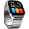 HiFuture Apex 1.96″ AMOLED Smartwatch with Always-On Display & Health Suite – Silver