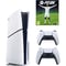 Sony PlayStation 5 Slim Console 1TB White – International Version + Extra DualSense Contoller + FC25 Game