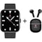 Swiss Military Alps 4 Smart Watch Black + Victor 5 Earbuds
