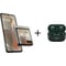 Motorola Razr 60 5G – pOLED Display + 256GB + 8GB RAM + Pantone Lightest Sky + Dual SIM Smartphone + Moto Buds + Screen Damage Protection