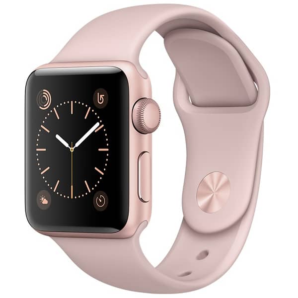 Apple Watch Series – 38mm Rose Gold Aluminium Case with Pink