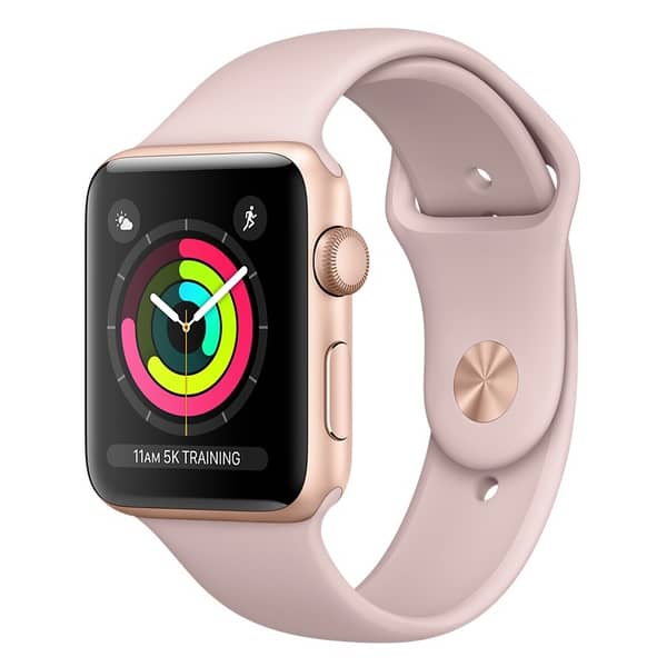Apple Watch Series GPS – 38mm Gold Aluminium Case with Pink Sand