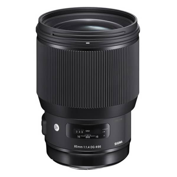 Buy Sigma 85mm F1.4 DG HSM Art Lens For Canon Online in UAE