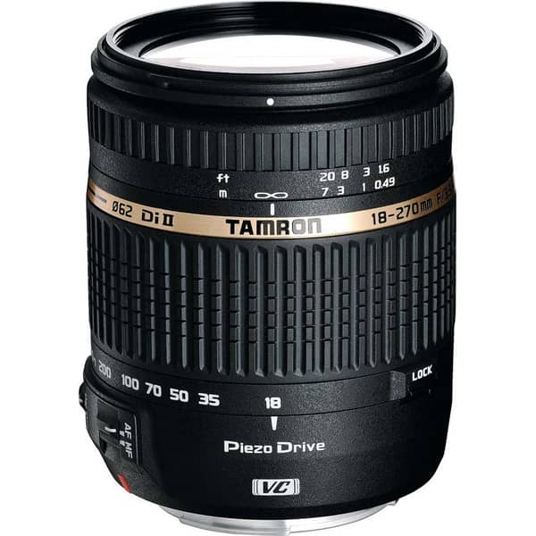 Tamron B008E AF 18-270mm F/3.5-6.3 Di II VC PZD Lens For Canon