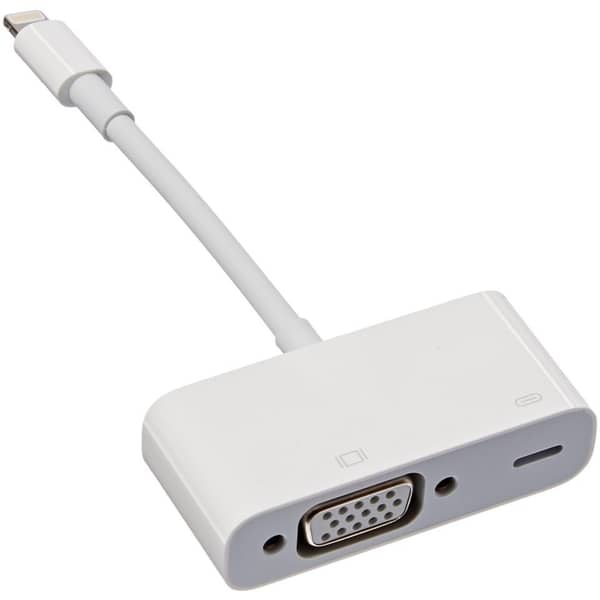 Buy Apple MD825 Lightning To VGA Adapter Online in UAE | Sharaf DG