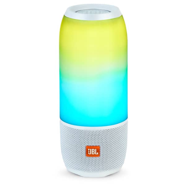 JBL PULSE 3 ワイヤレススピーカー　ホワイト JBL PULSE3 Waterproof Portable Bluetooth Speaker White Online