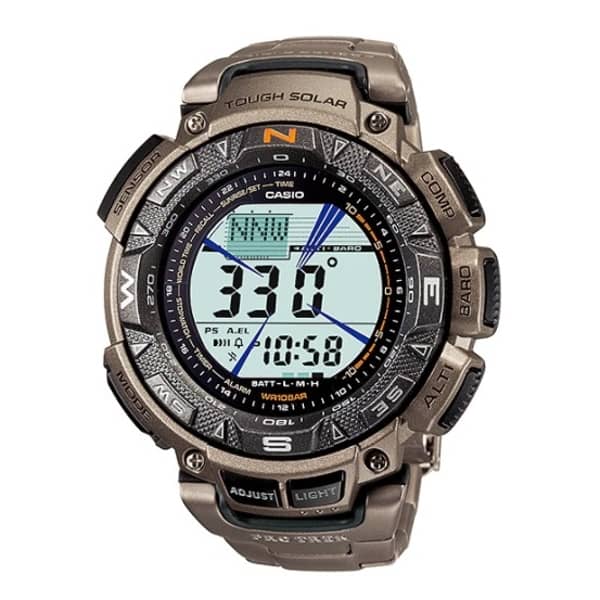 カシオ　PRO TREK PRG-240 Buy Casio PRG-240T-7 Pro Trek Watch Online in UAE | Sharaf DG