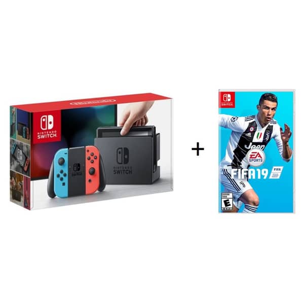 Buy Nintendo Switch 32GB Neon Blue/Red International Version +