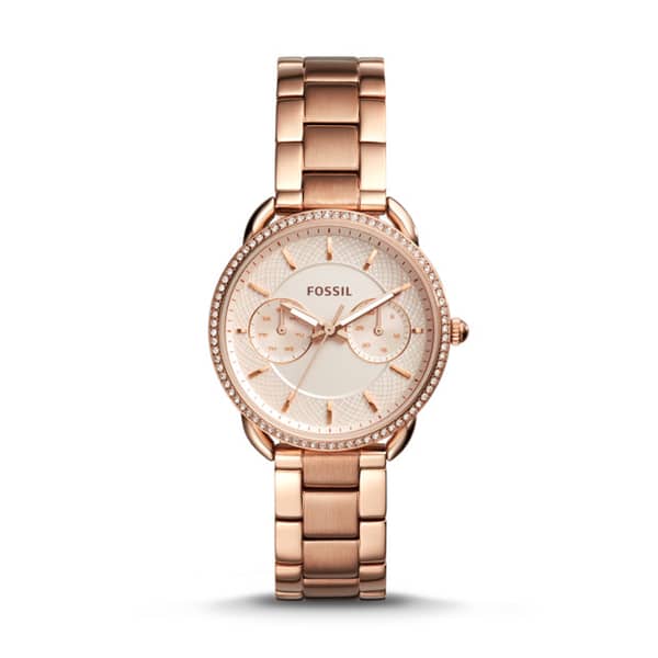 Buy Fossil ES4264 Tailor Multifunction Rose Gold-Tone Stainless