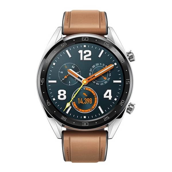 Huawei FTNB19 Smart Watch GT – Saddle Brown Online Shopping on