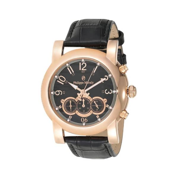 Buy Philippe Moraly LC1111RBB Mens Watch Online in UAE | Sharaf DG