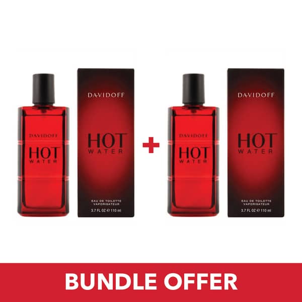 Buy Davidoff Hot Water EDT Men 110mlx2 Bundle Offer Online in UAE
