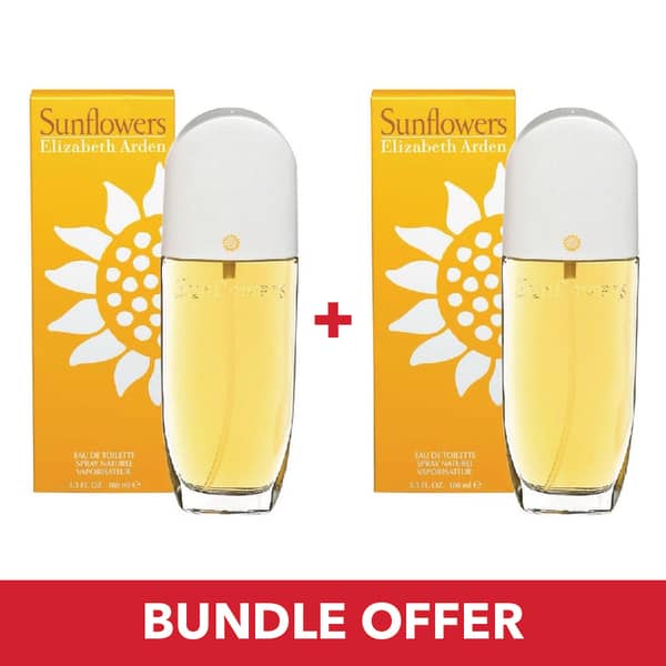 Elizabeth Arden Sunflowers EDT Women 100mlx2 Bundle Offer price in