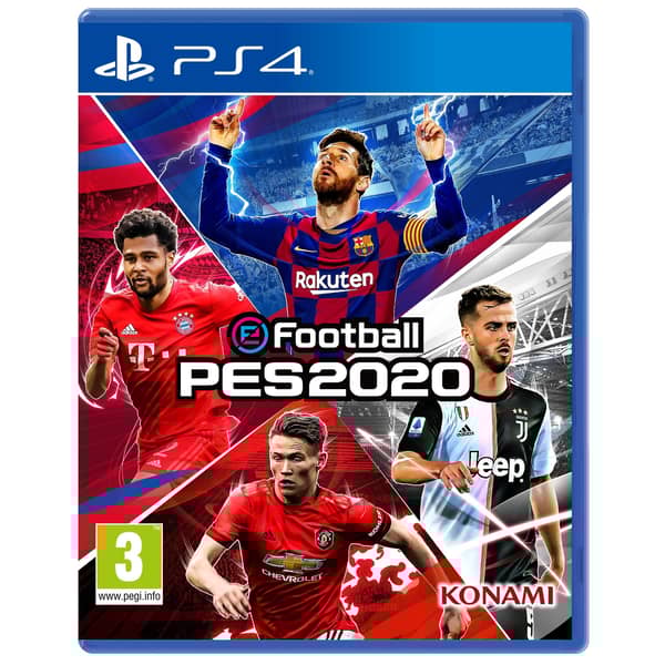 PS4 eFootball PES 2020 Game Online Shopping on PS4 eFootball PES