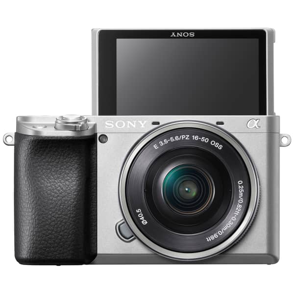 Buy Sony Alpha A6100 APS-C Mirrorless Camera Silver – ILCE6100LS