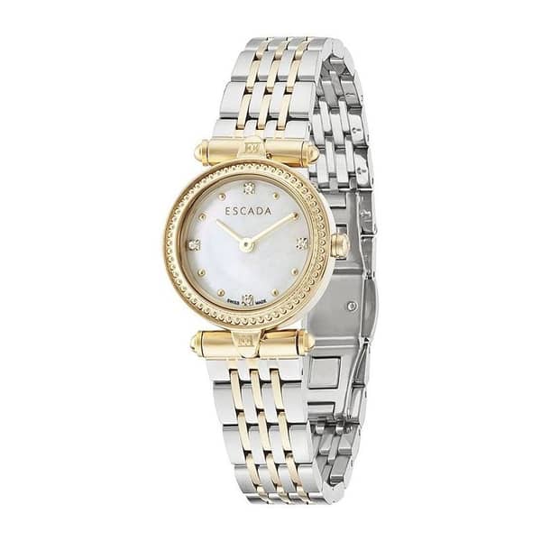 Escada Vanessa Silver/Gold Stainless Steel Analog Women  display picture 3