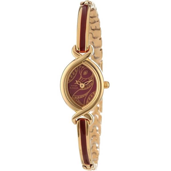 Green Dial Titan Raga Watches Designer Sonata Watches For Womens