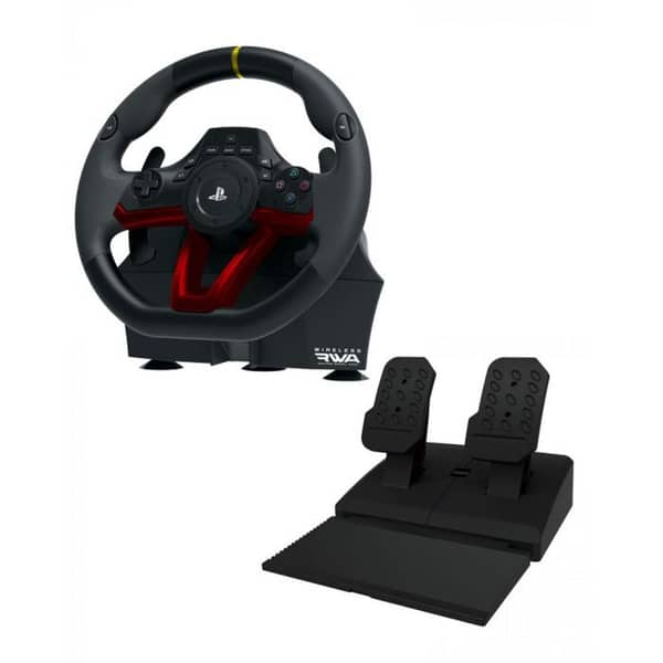 Buy Hori Wireless Racing Wheel Apex PS4 Black Online in UAE