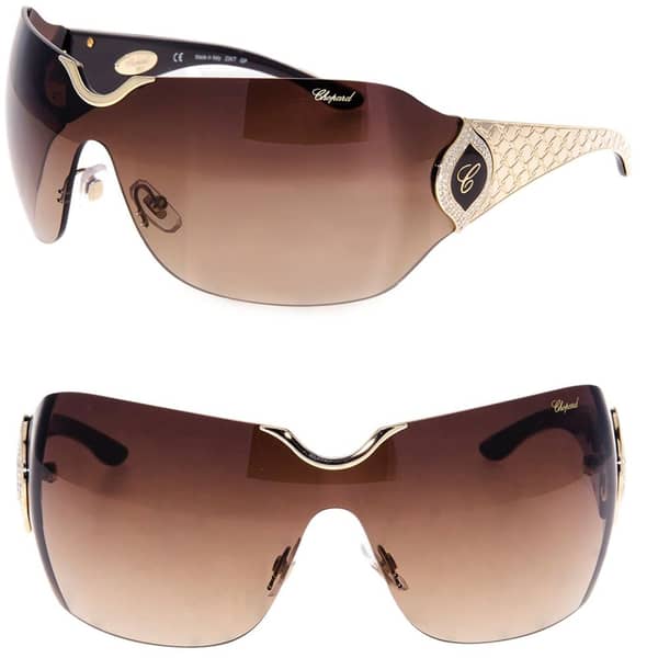 Buy Chopard Gold Sunglasses For Women SCH883S0300-110 Online  display picture 3