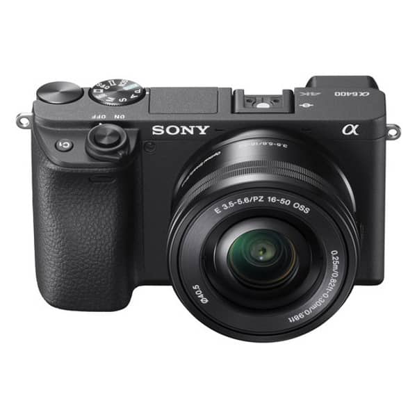 Sony α6400 ILCE6400LB Mirrorless Camera Black + 16-50mm + VPT1
