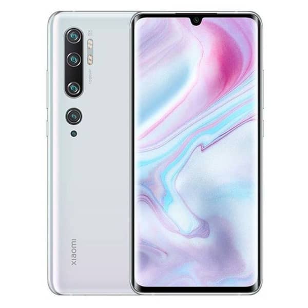 Xiaomi MI NOTE 10 PRO 256GB Glacier White Dual Sim Smartphone