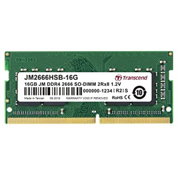 Transcend 16GB DDR4 2666 RAM For Laptop price in Bahrain, Buy